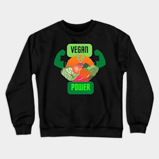 Vegan power Crewneck Sweatshirt